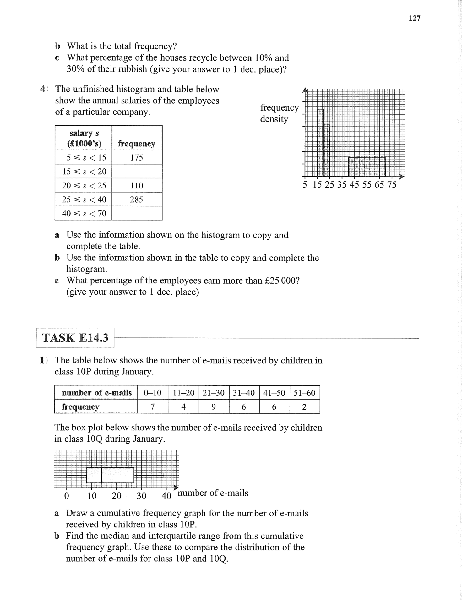 Essential Mathematics for GCSE - Higher - Homework Book